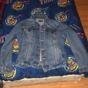 Carbon denim jacket